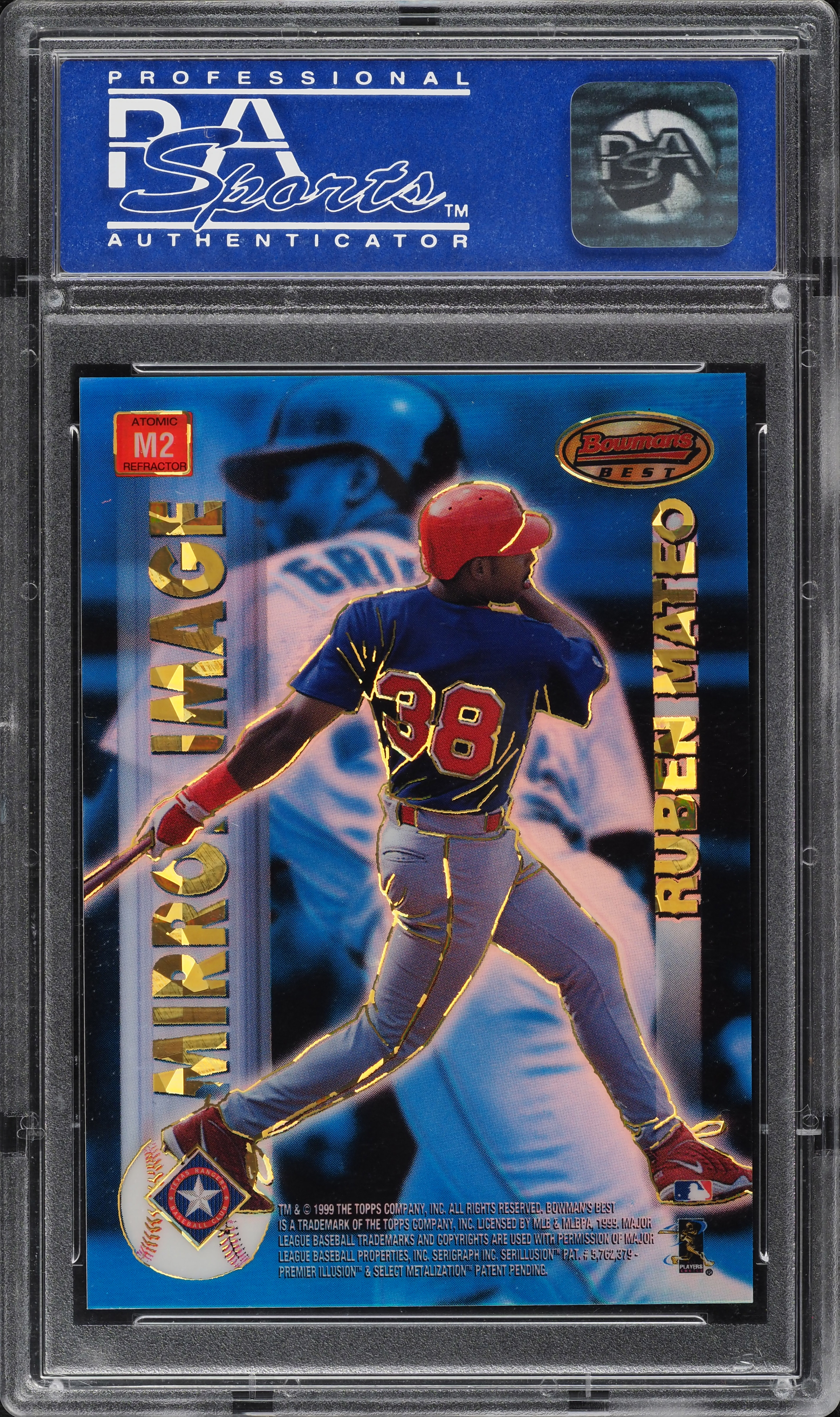 その他 KEN GRIFFEY Jr. BOWMAN  ATOMIC REFRACTOR 1999 Bowman's Best Mirror Image Atomic Refractor Ken Griffey Jr