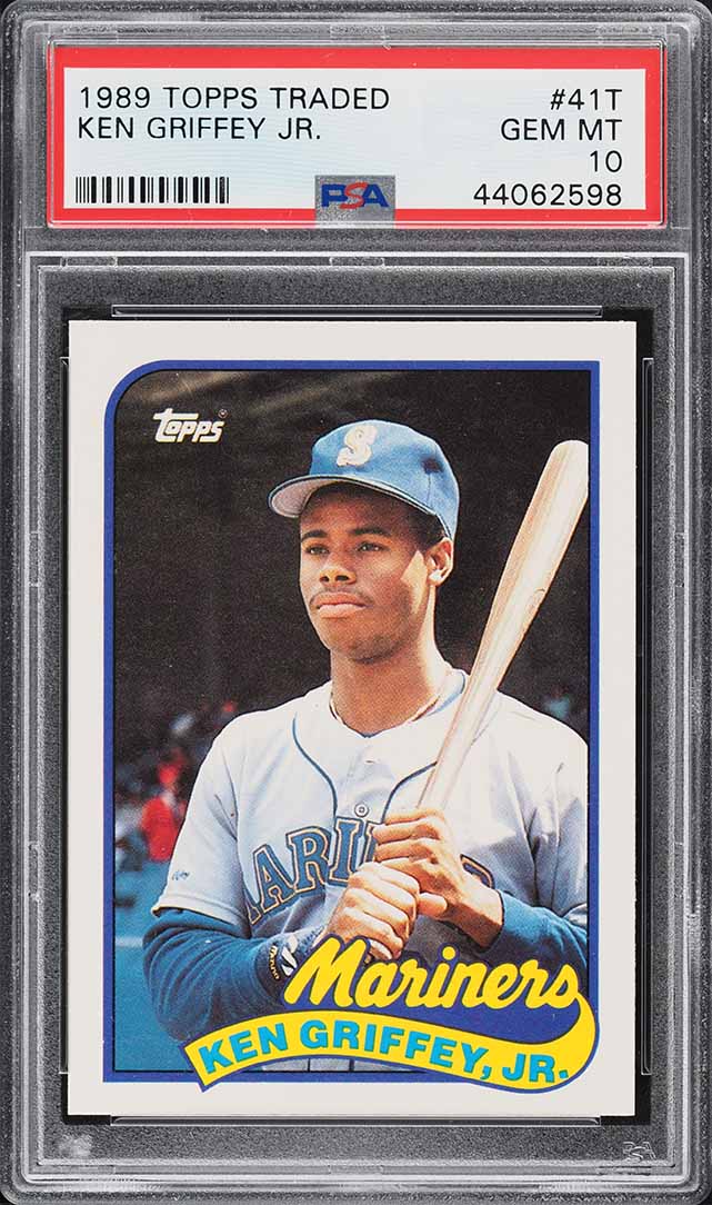 1989 Topps Traded Ken Griffey Jr. ROOKIE #41T PSA 10 GEM MINT