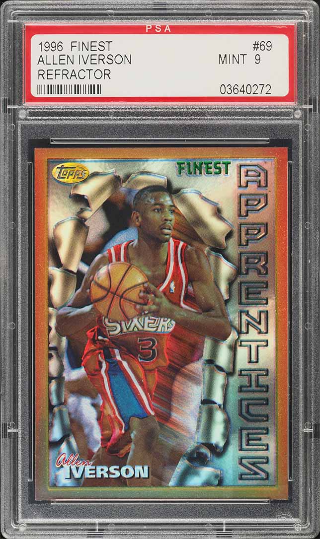 その他 2013 PANINI PINNACLE ALLEN IVERSON PSA9 2012 Panini Crusade Prizm Gold Allen Iverson /10 #89 PSA 9 MINT on