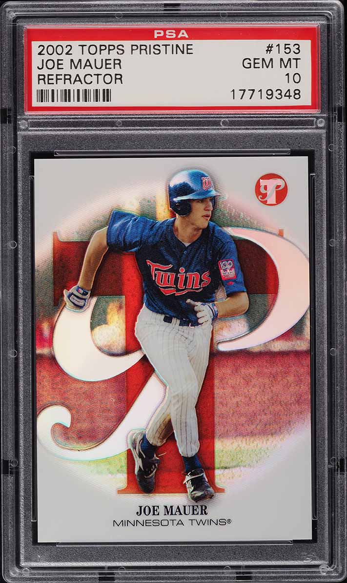 Topps Joe 0 Mauer Minnesota | Twins eBay Archives Baseball Chrome 