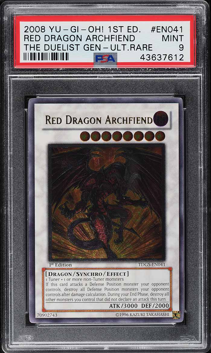 2008 Yu-Gi-Oh! TDGS 1st Ed Ultimate Rare Stardust Dragon #TDGS