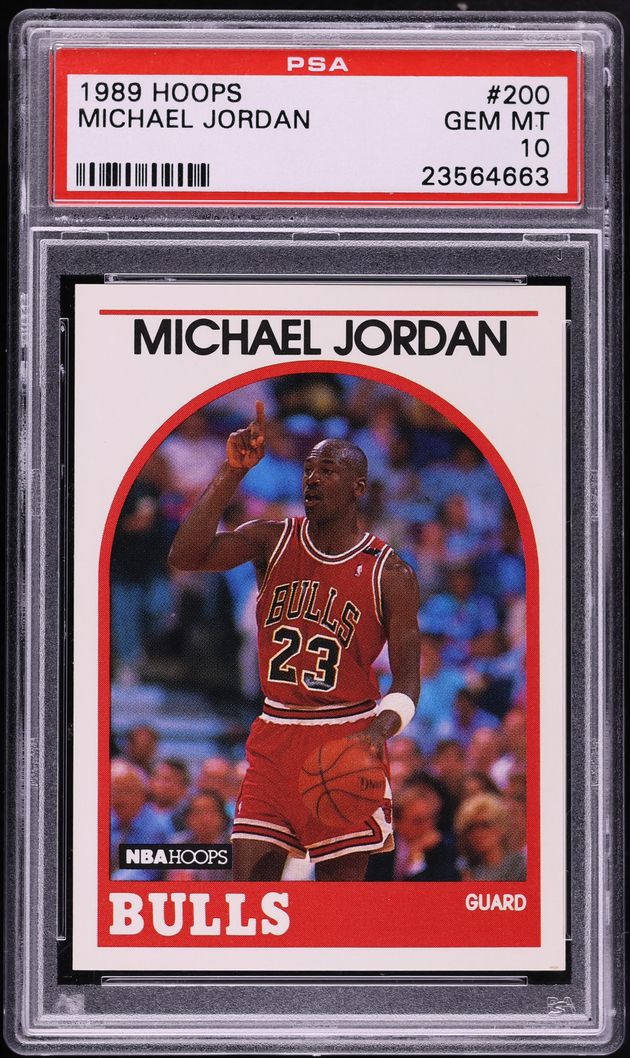 1989 Hoops Michael Jordan #200 PSA 10 GEM MINT