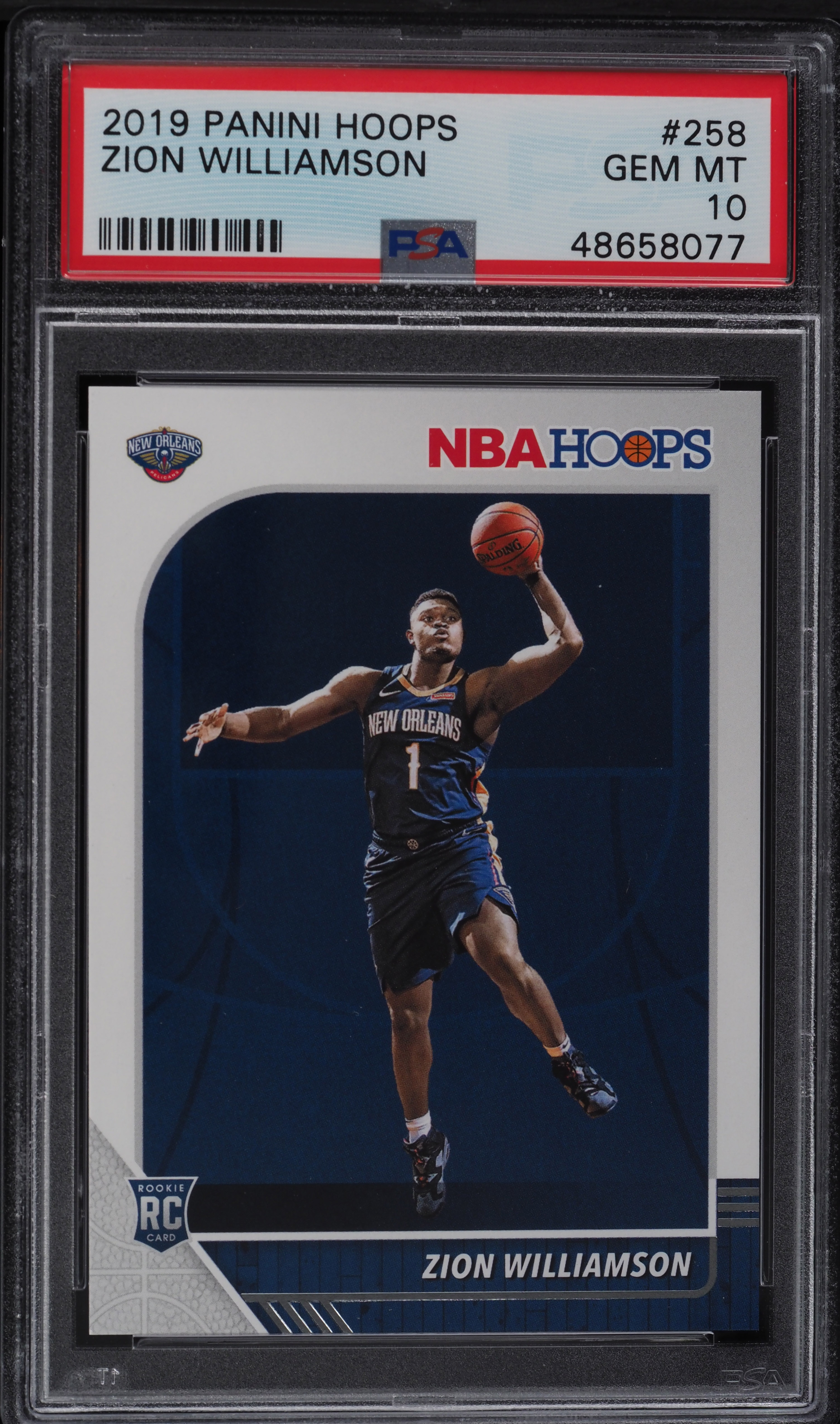 その他 PSA10 Zion Williamson Rookie Special RC 2019-20 Mosaic Zion Williamson NBA Debut Rookie RC #269 PSA 10