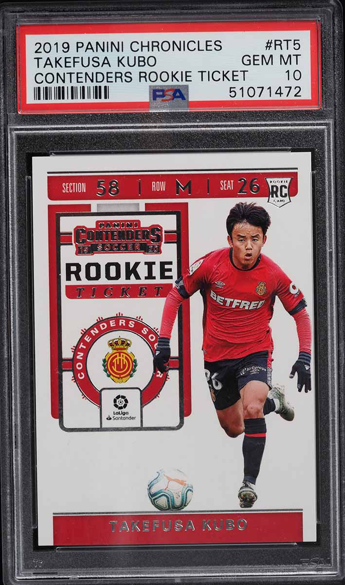 2019 Panini Colecciones Este La Liga Takefusa Kubo ROOKIE RC #63