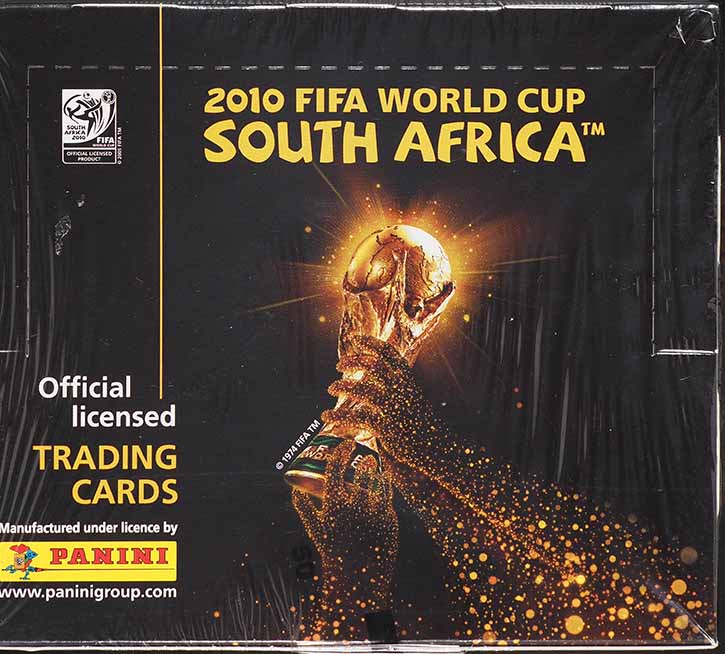 2010 Panini FIFA World Cup South Africa Sealed Hobby Box, Messi