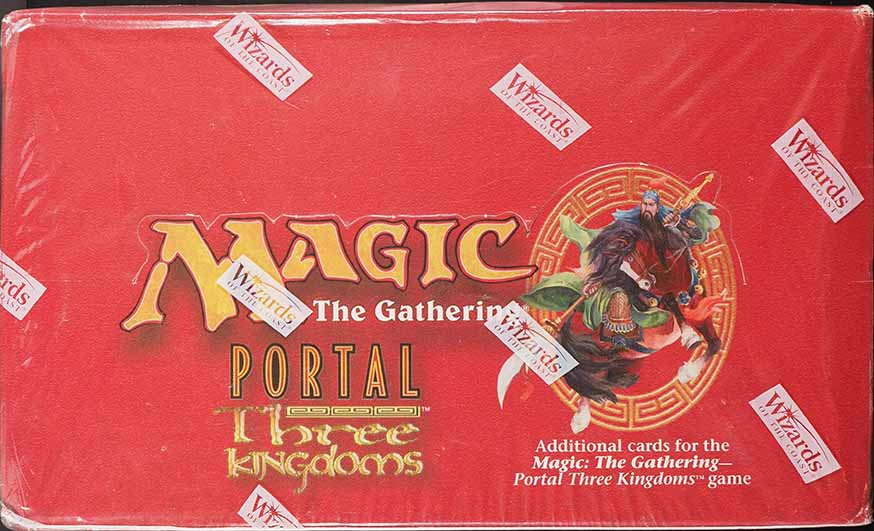 1999 Magic The Gathering MTG Portal Three Kingdoms Sealed Booster Box, 60ct Packs