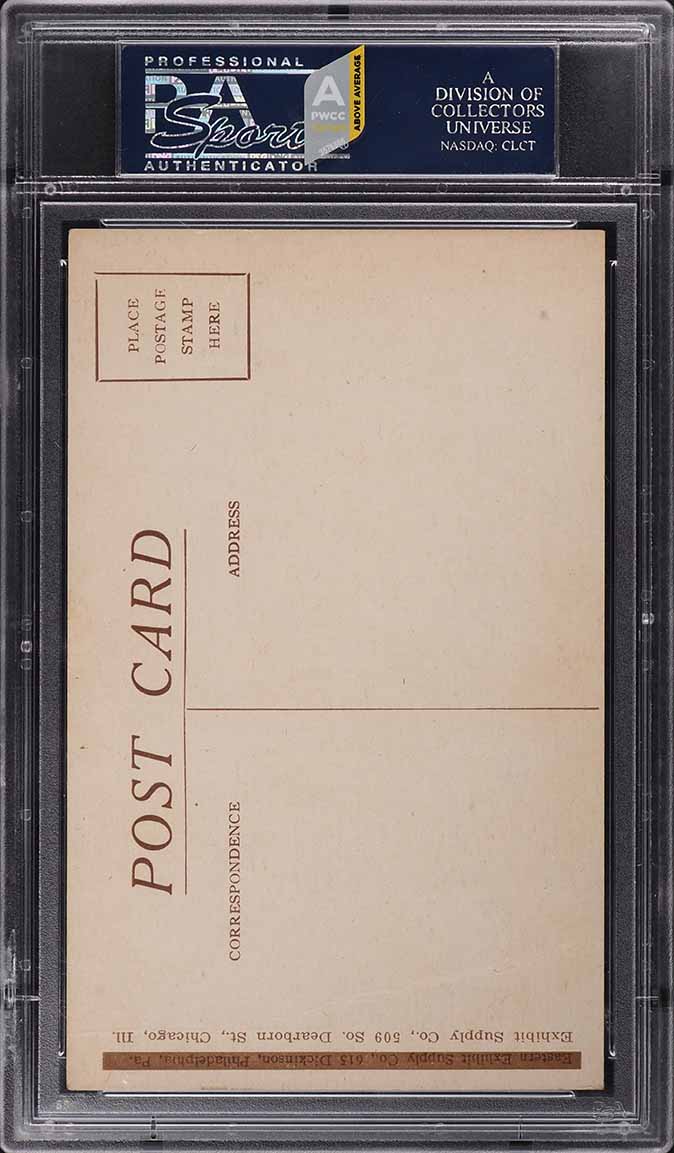 1922 Eastern Exhibit Babe Ruth PSA 2 GD