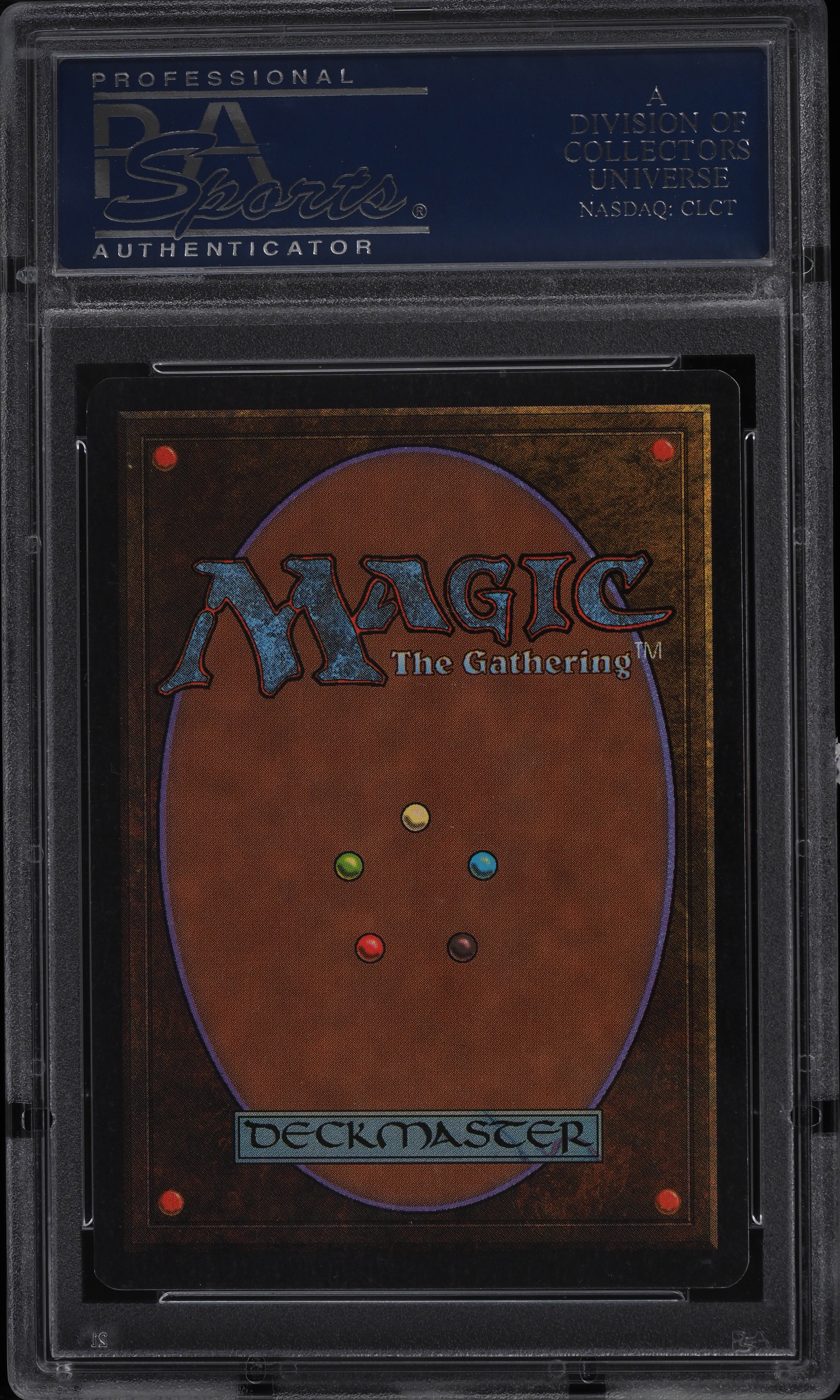 1993 Magic The Gathering MTG Unlimited Mahamoti Djinn R B PSA 9