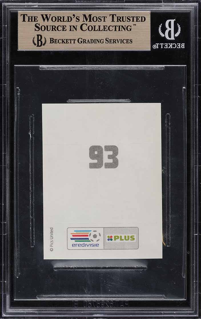 2006 Plus Supermarkt Eredivisie Spelersalbum Luis Suarez RC #93 BGS 10 PRISTINE