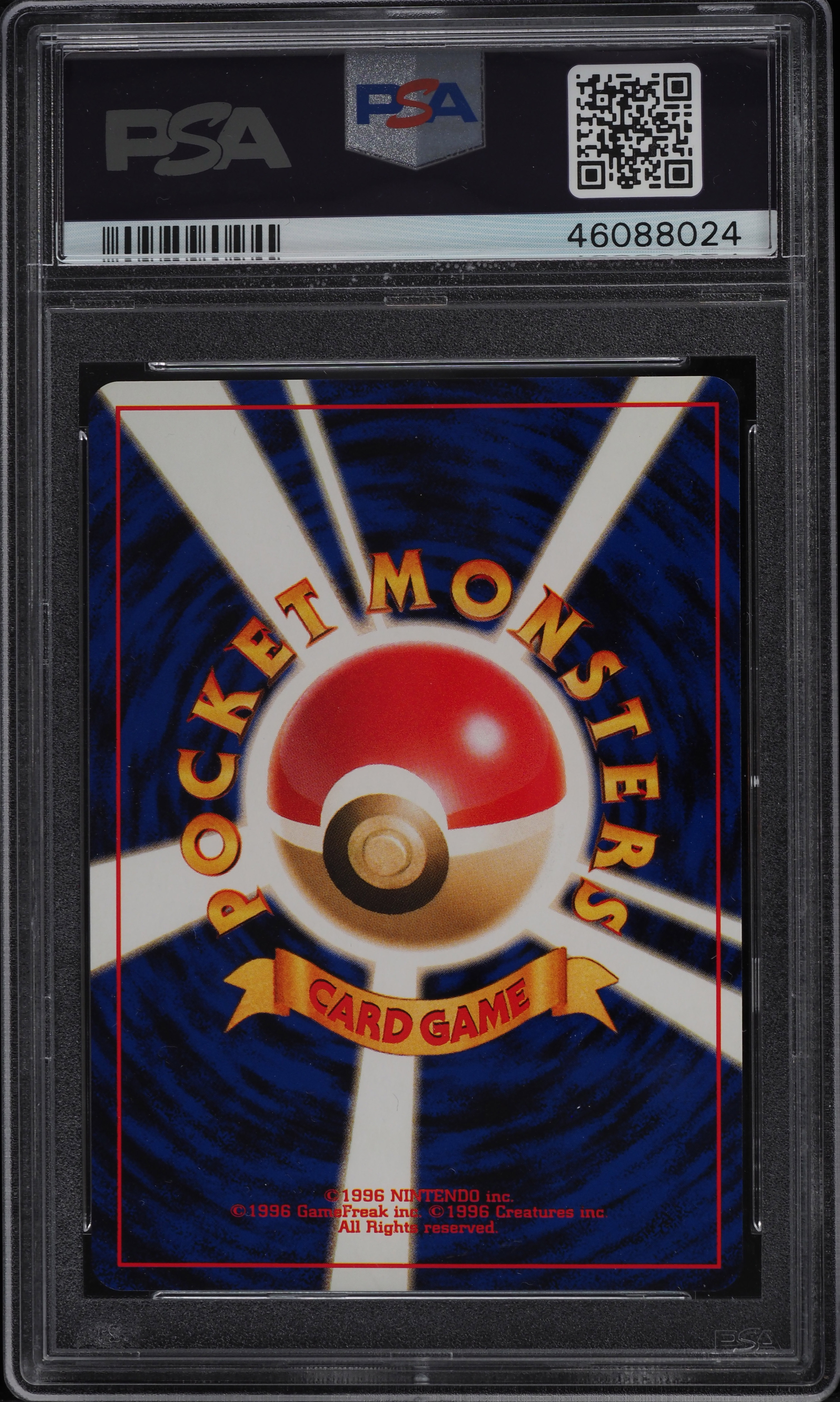 1999 Pokemon Japanese Neo Card Flip Game BANNED PSA 10 GEM MINT on
