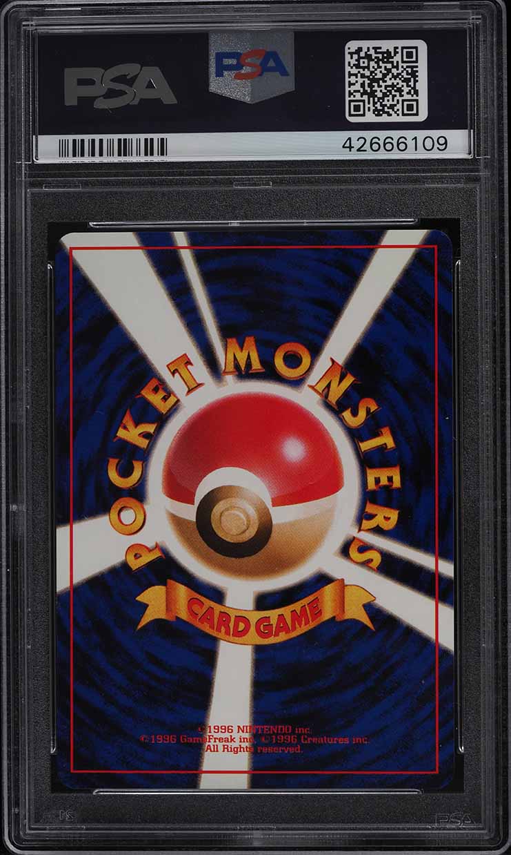 1998 Pokemon Japanese Asobikata Promo Dugtrio #51 PSA 10 GEM MINT