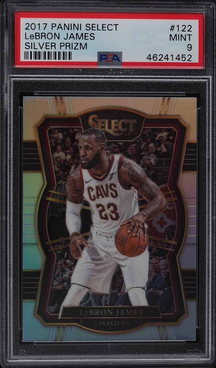 2017 Select Prizm Tie Dye LeBron James /25 #222 BGS 9.5 GEM MINT