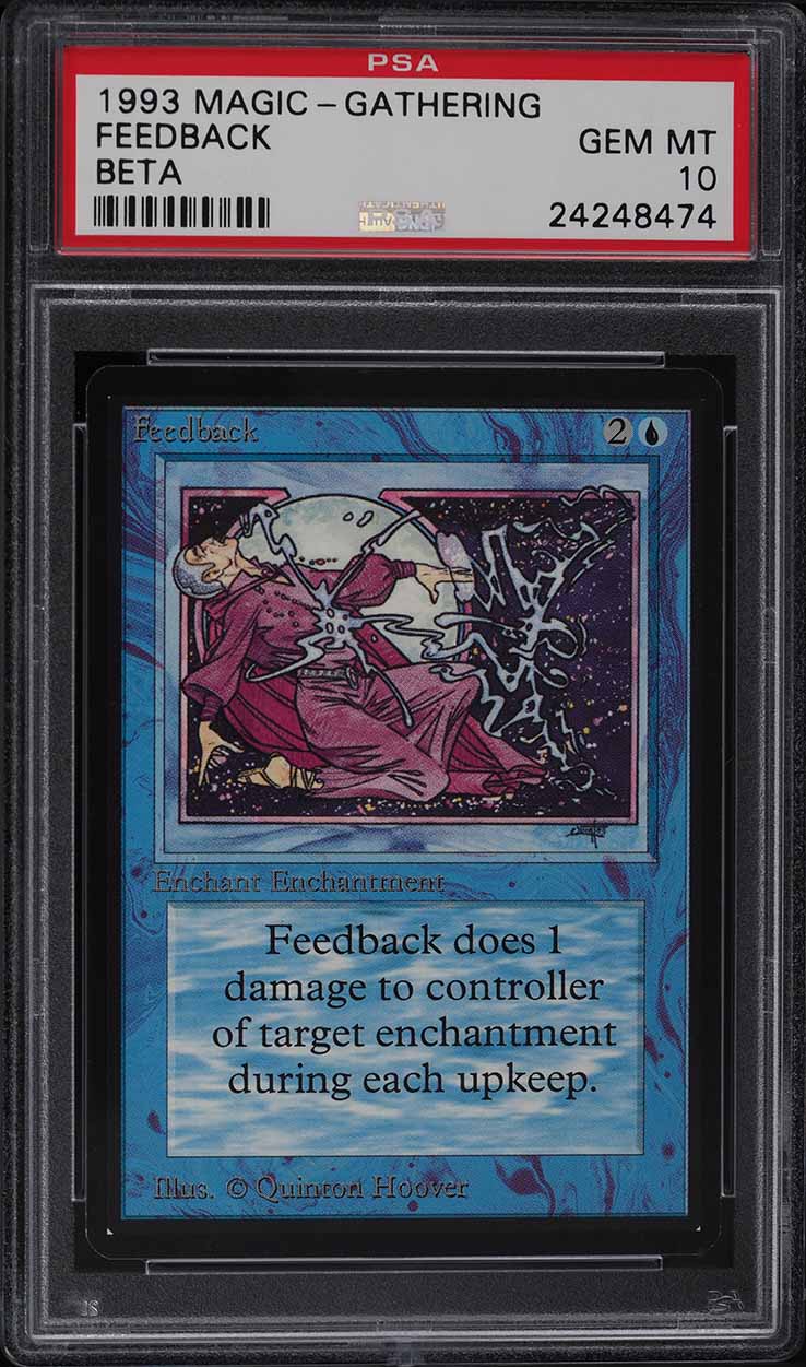 1993 Magic The Gathering MTG Beta Feedback U B PSA 10 GEM MINT