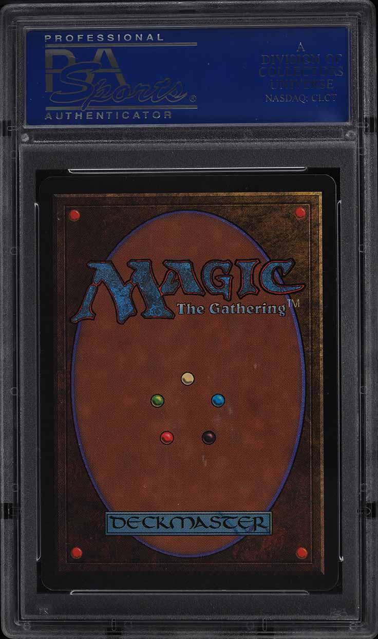 1993 Magic The Gathering MTG Beta Gauntlet Of Might PSA 9 MINT on