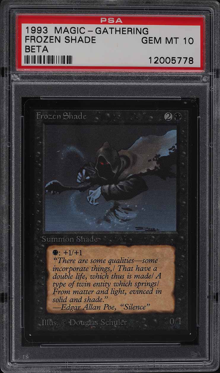 1993 Magic The Gathering MTG Beta Frozen Shade PSA 10 GEM MINT