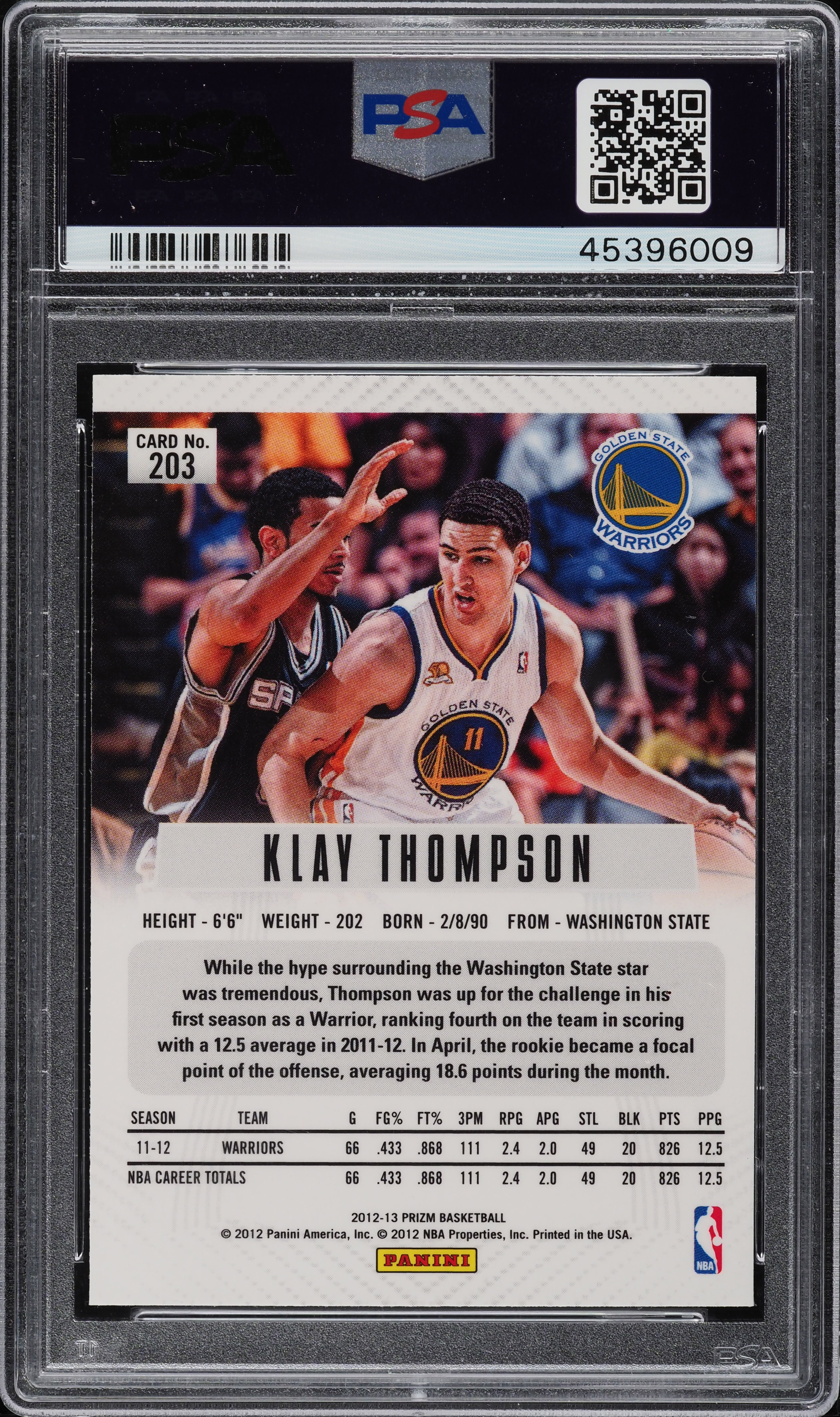 その他 2012 Klay Thompson RC RPA patch auto /25 Klay Thompson Rookie Auto for sale | eBay