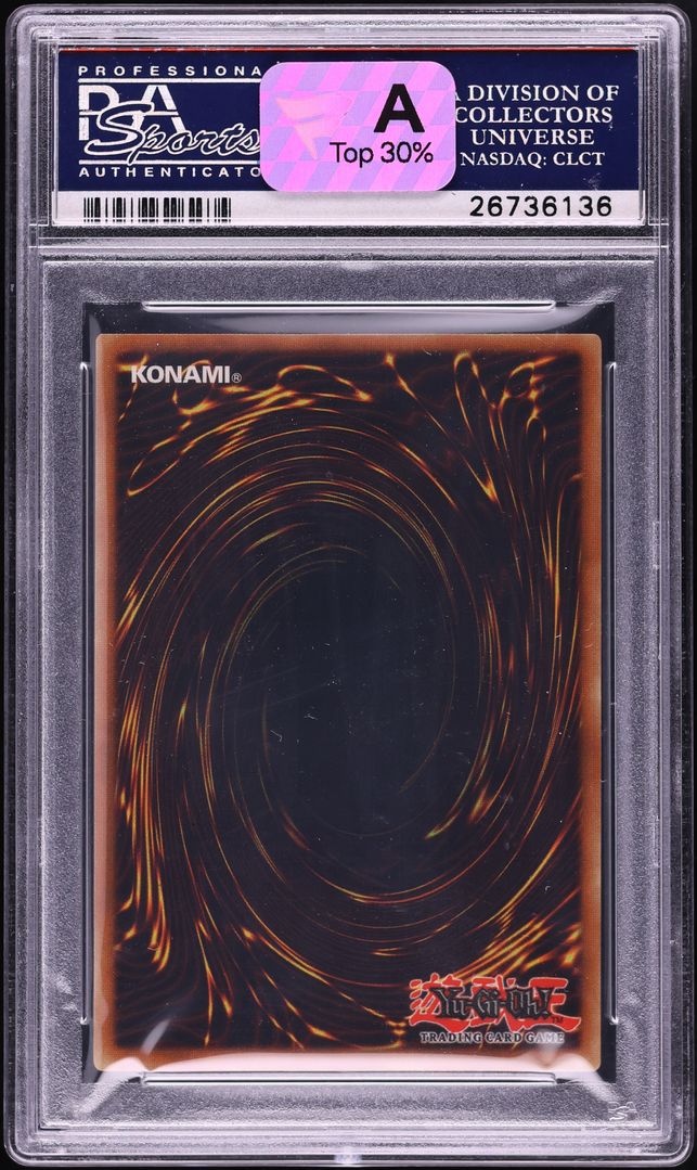 2002 Yu-Gi-Oh! Legend Of Blue Eyes 1st Edition Dark Magician #LOB