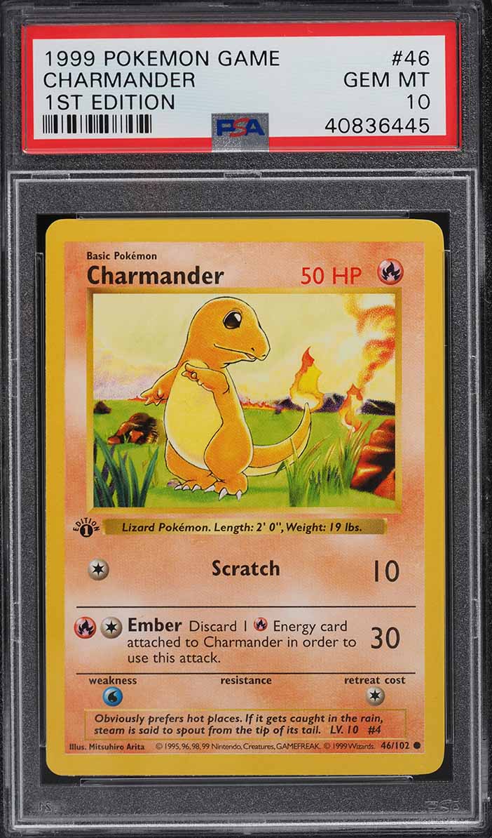 1995 charmander pokemon card value 50 82 Wizards of the Coast Pokemon Team Rocket Common Card #50/82 Charmander :  Amazon.ca: Toys & Games