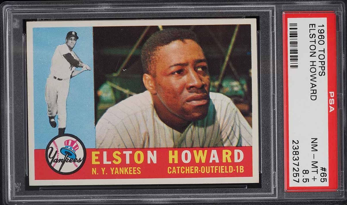 1960 Topps Elston Howard #65 PSA 8.5 NM-MT+