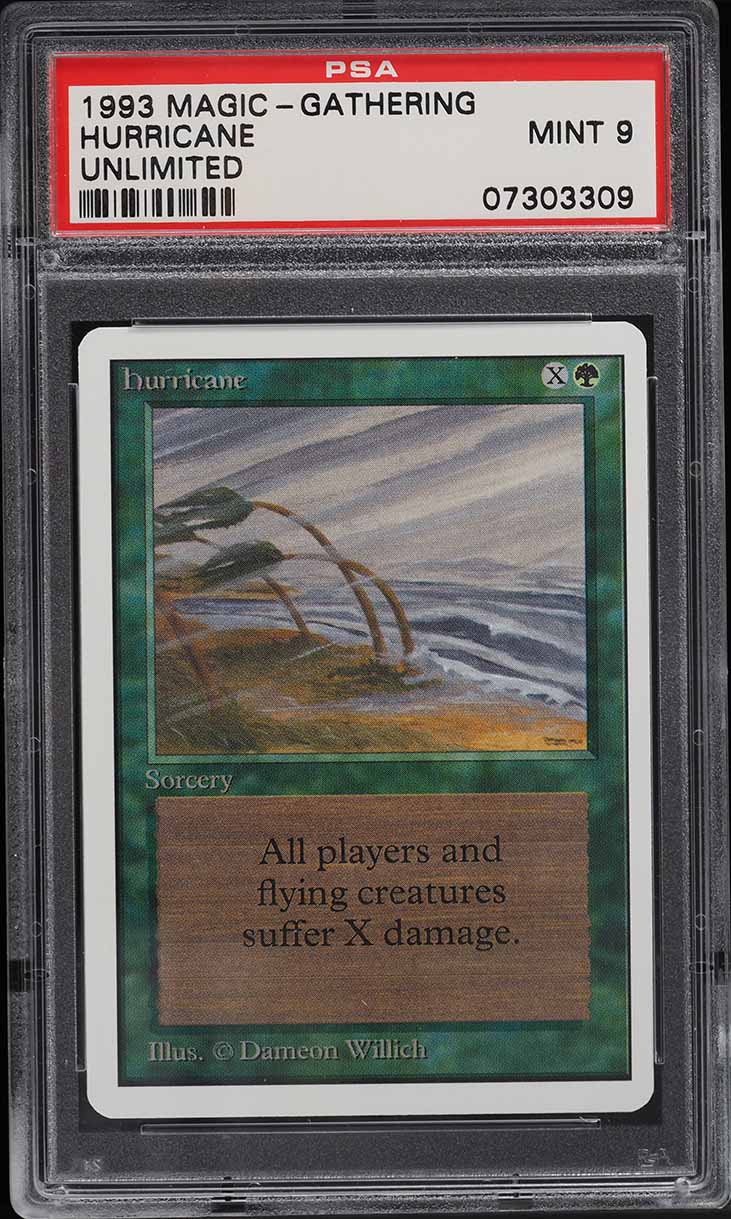 1993 Magic The Gathering MTG Alpha Tsunami U G BGS 9.5 GEM MINT on