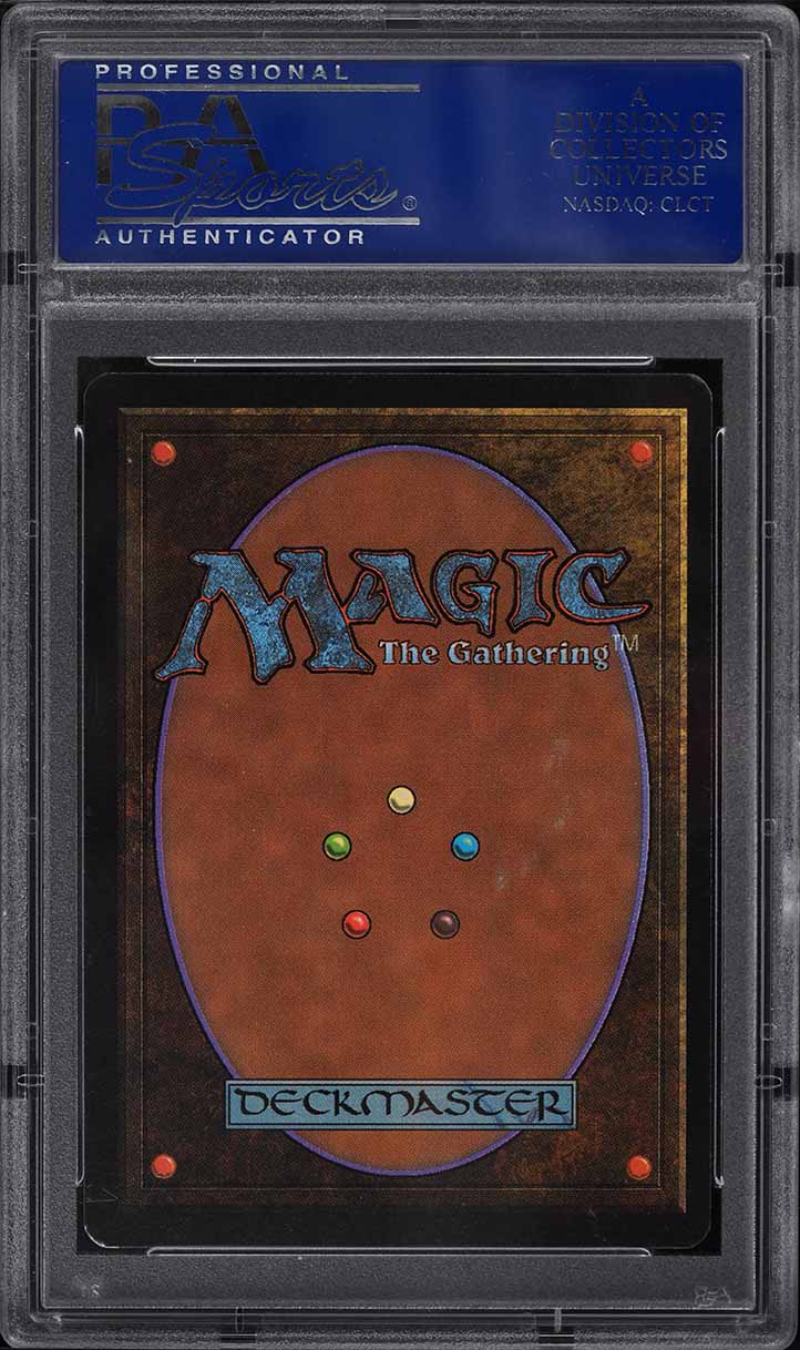 1993 Magic The Gathering MTG Beta Circle Of Protection: Black PSA 10 GEM MINT