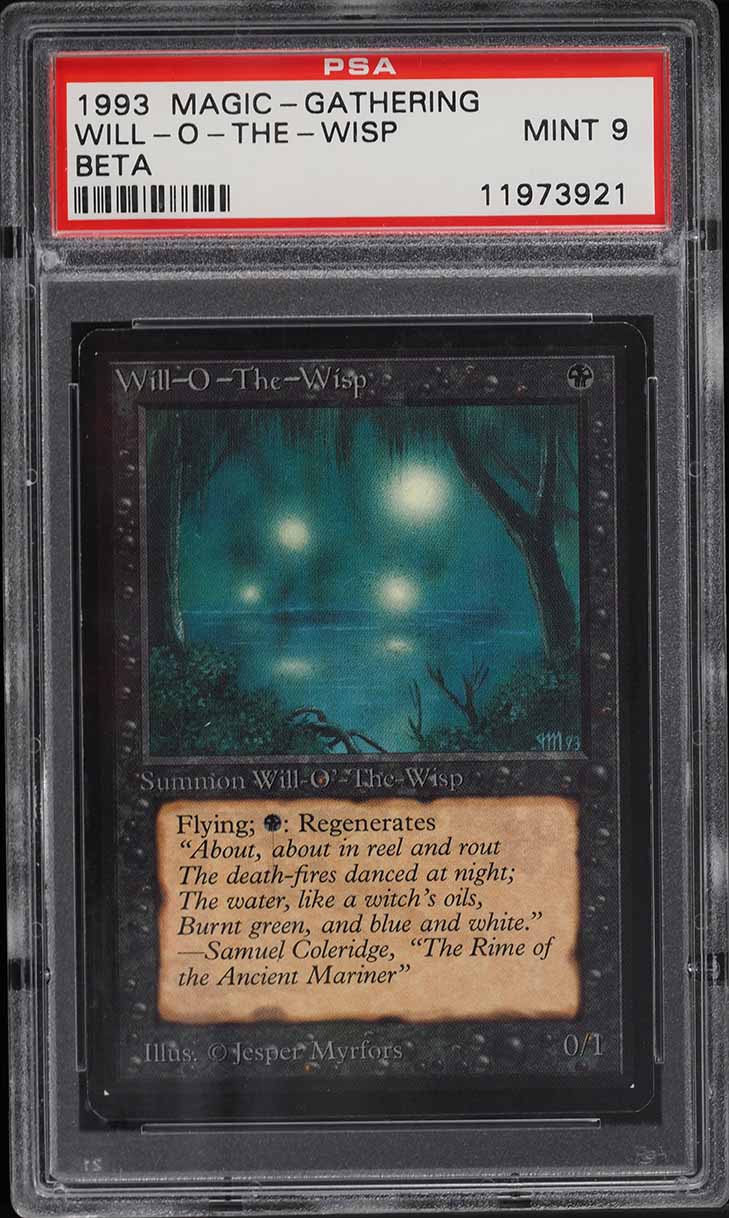 1993 Magic The Gathering MTG Alpha Dual Land Tundra BGS 9 MINT on