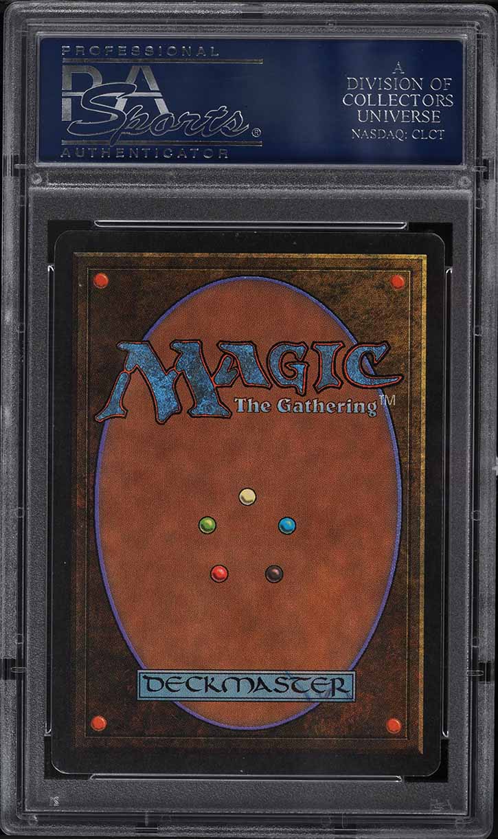 1993 Magic The Gathering MTG Unlimited Death Ward C W PSA 10 GEM MINT