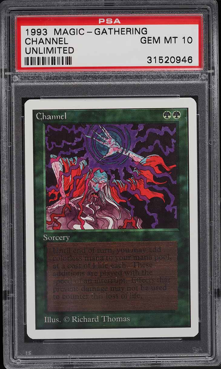 MTG チャネル foil PSA10 セットブースター産 公式通販