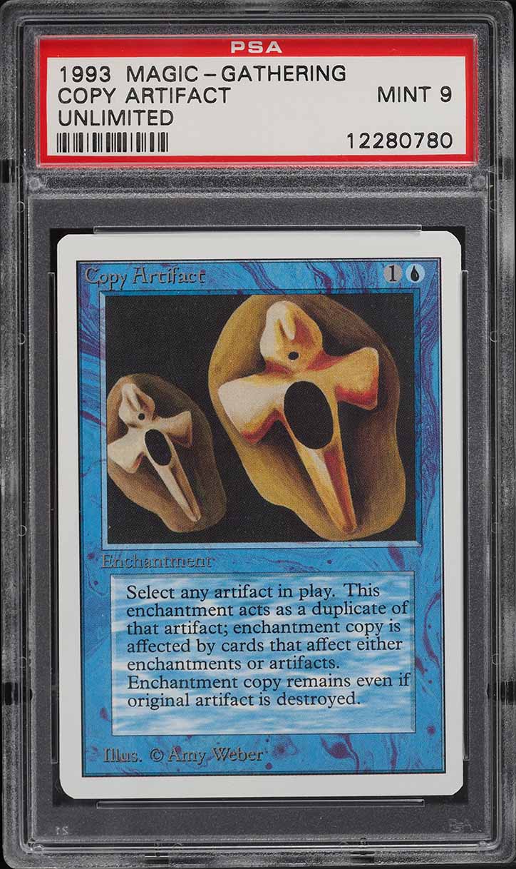 1993 Magic The Gathering MTG Alpha Copy Artifact CGC 8.5 NM-MT+ on