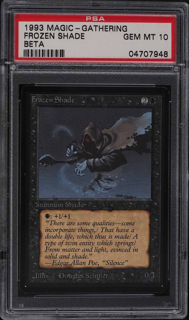 1993 Magic The Gathering MTG Beta Frozen Shade PSA 10 GEM MINT