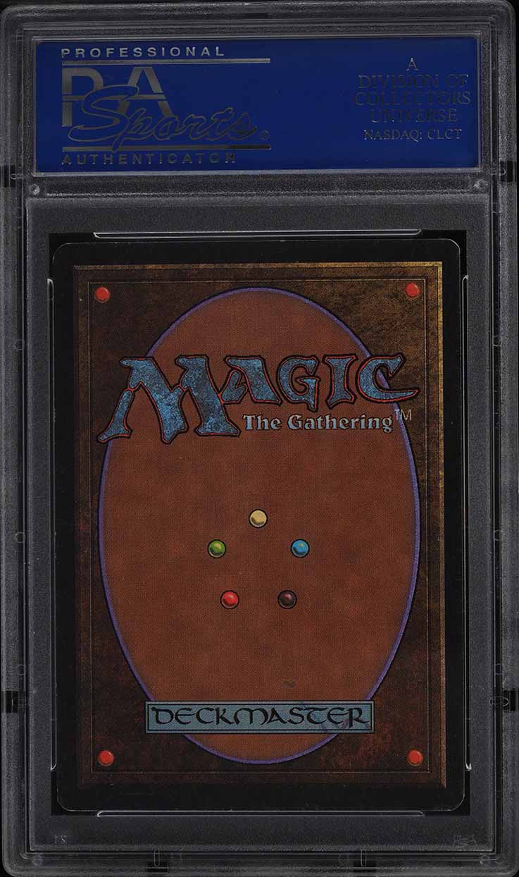 1993 Magic The Gathering Unlimited Illusionary Mask PSA 9 MINT on
