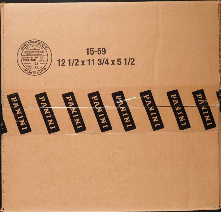 2016 Panini Select Soccer Sealed Hobby Case, 12ct Box