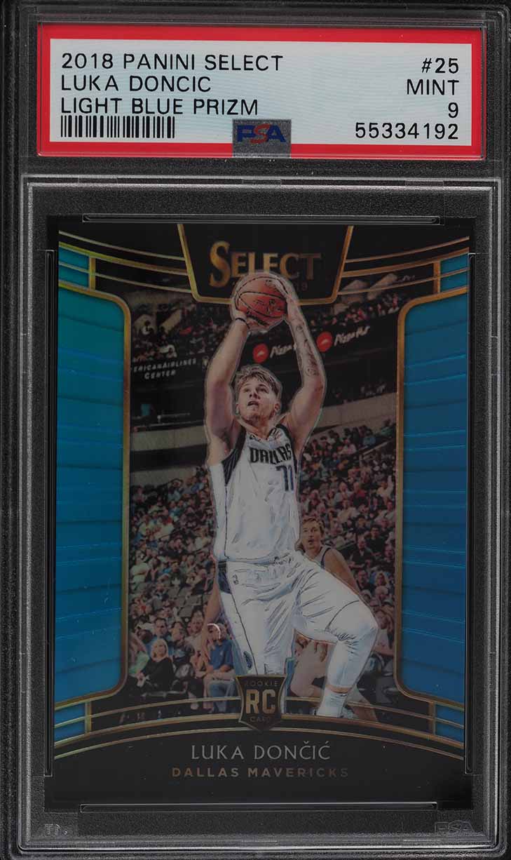 2018 Panini Prizm Luck Of The Lottery Silver Luka Doncic ROOKIE RC