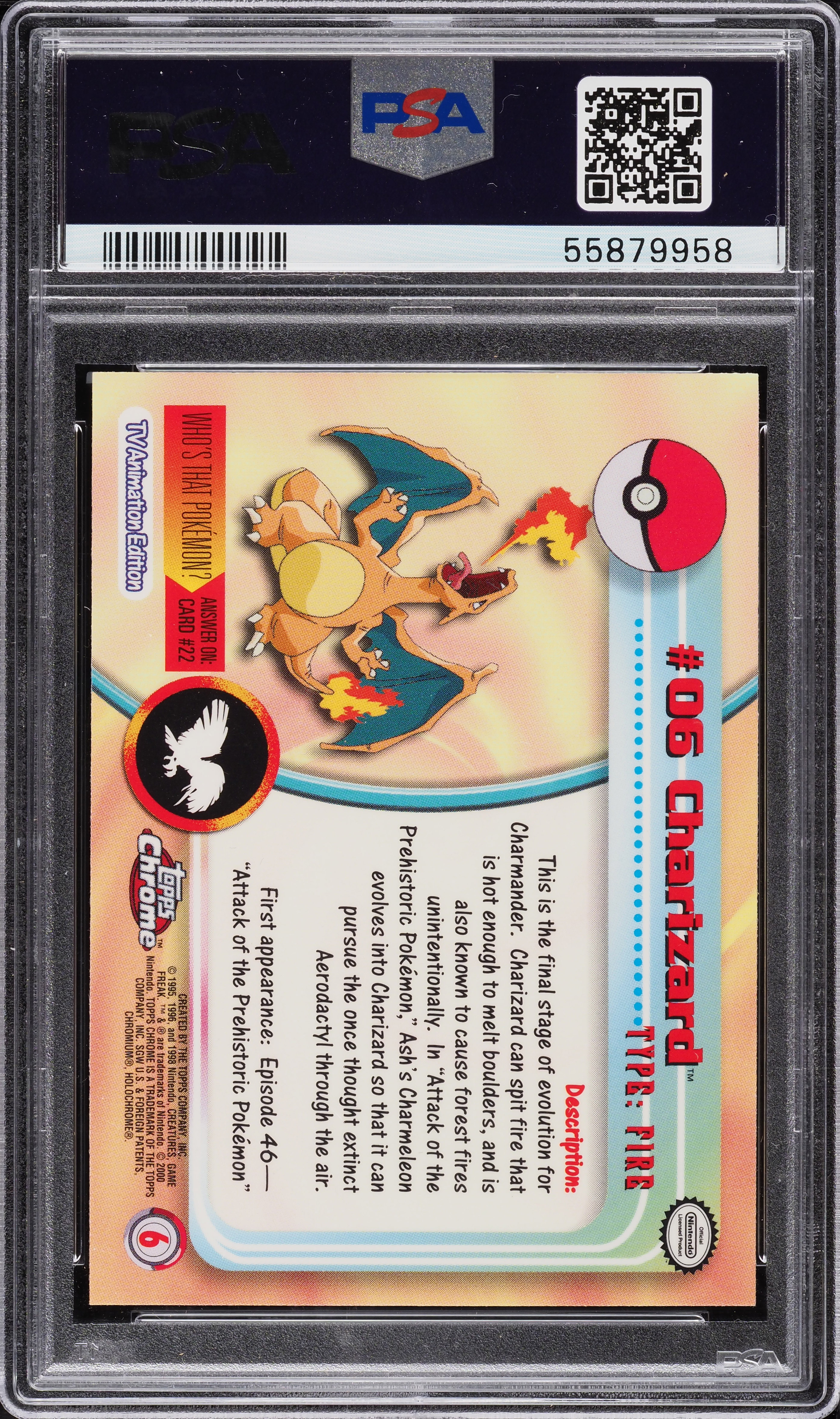 2000 Topps Chrome Pokemon Parallelsコイキング 2000 Pokemon Topps Chrome Series 1 Charizard #6 PSA 9 MINT on