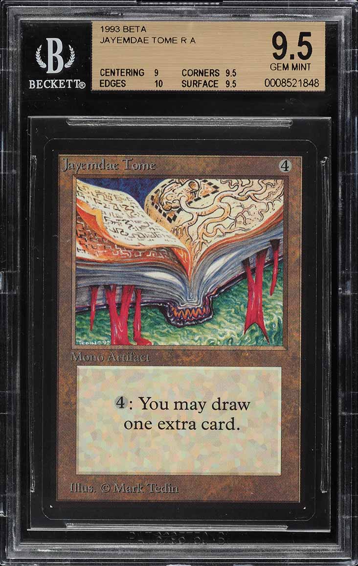 1993 Magic The Gathering MTG Unlimited Dual Land Scrubland BGS 9