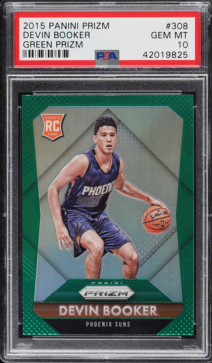 2015 Panini Prizm Black Devin Booker ROOKIE AUTO DNA 10 1/1 #P-DBK