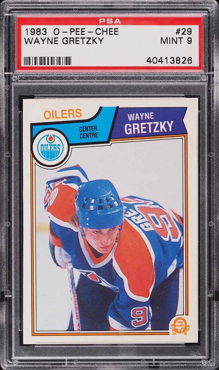 1983 O-Pee-Chee Hockey Wayne Gretzky #29 PSA 9 MINT