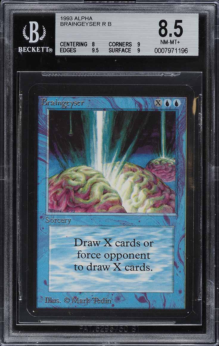 【PSA9】MTG 島 アルファ版  Alpha 美品 Grizzly Bears - Alpha - PSA 9
