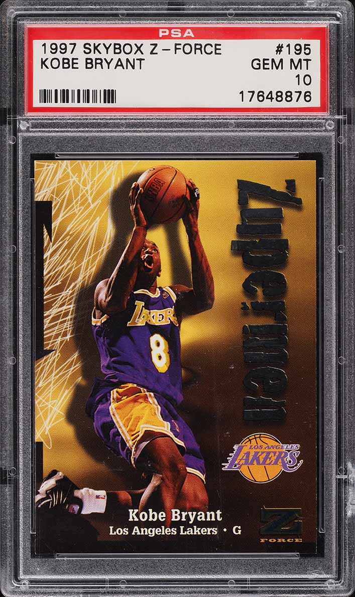 1997 Ultra Gold Medallion Kobe Bryant #1G PSA 8 NM-MT on Fanatics