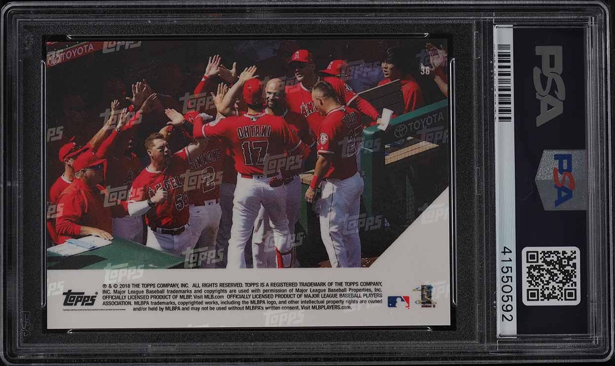 2018 Topps Now Shohei Ohtani ROOKIE RC #36 PSA 10 GEM MINT