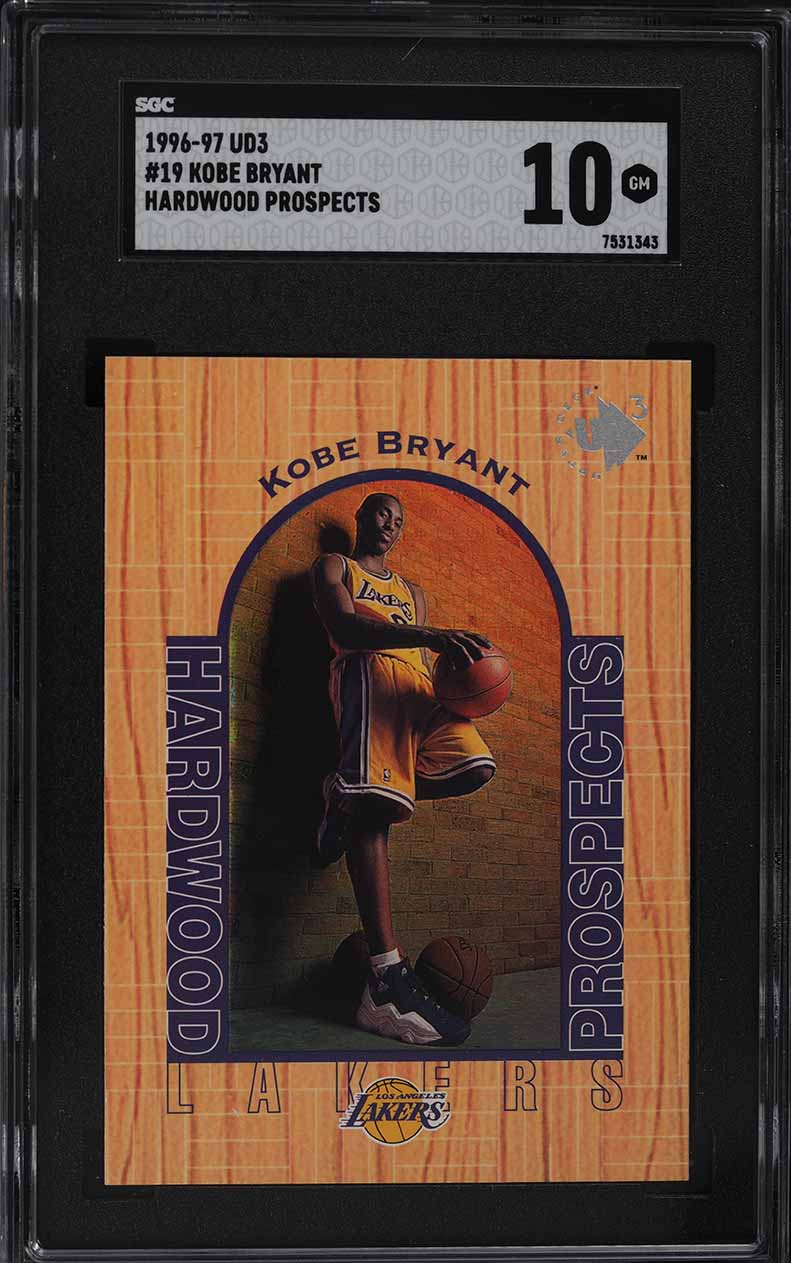 1996 Topps Draft Redemption Kobe Bryant ROOKIE #DP13 PSA 9 MINT on