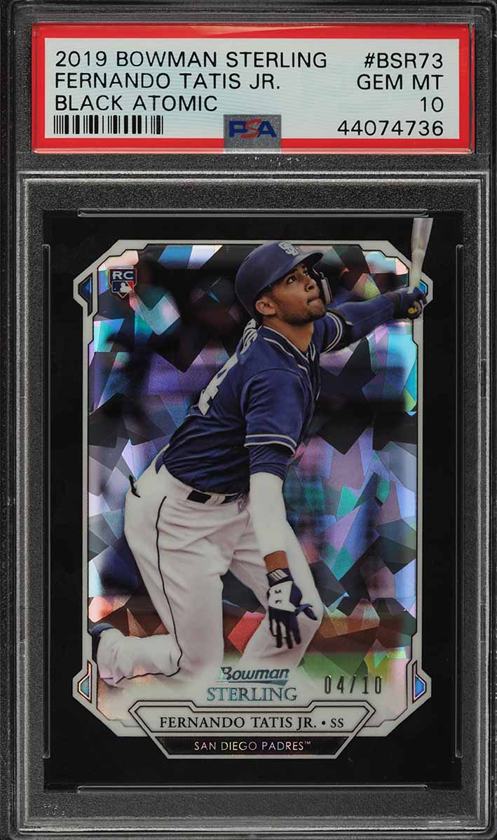 2019 Topps X Tatis Jr. Black and White Fernando Tatis Jr. RC AUTO