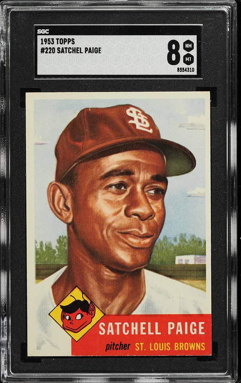1953 Topps Satchell Paige #220 SGC 8 NM-MT