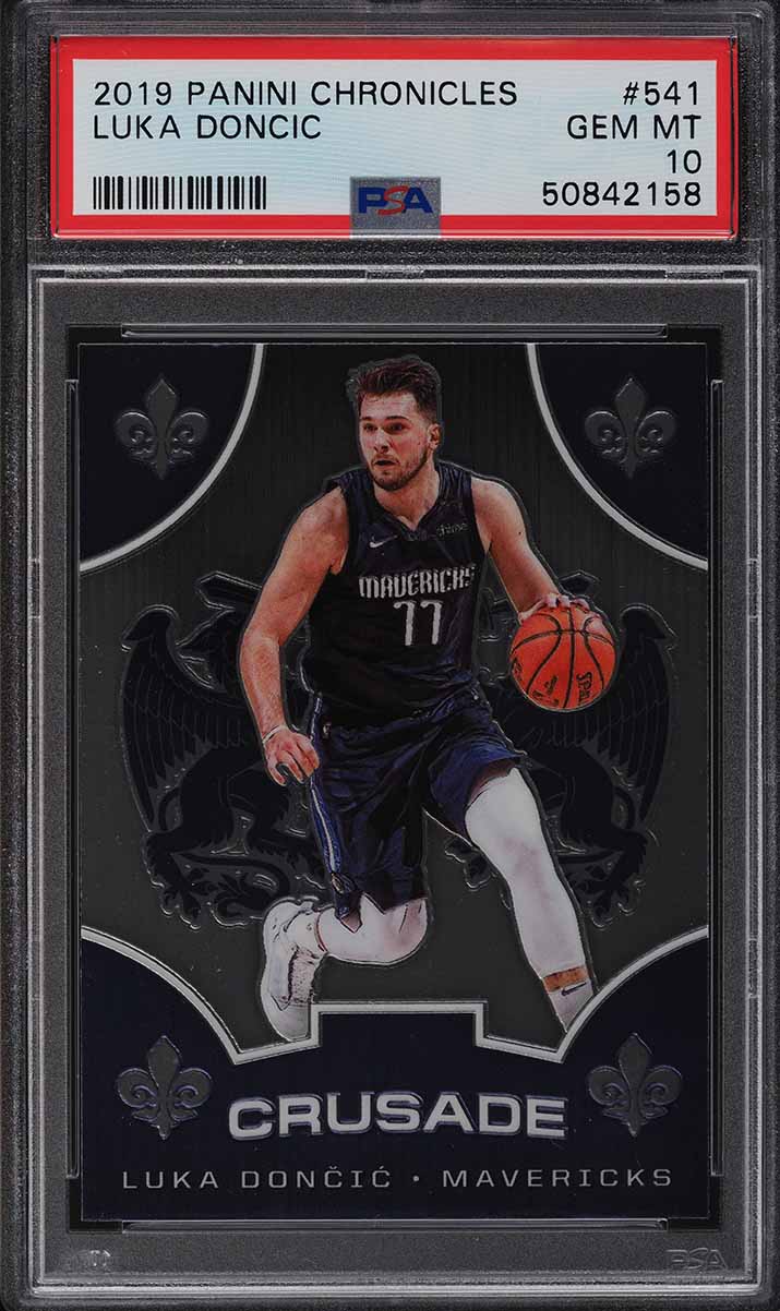 2019 Panini Chronicles Crusade Luka Doncic #541 PSA 10 GEM MINT on