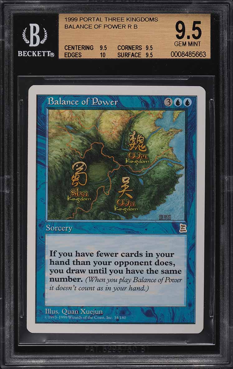 mtg balance card Balance (Retro Frame)