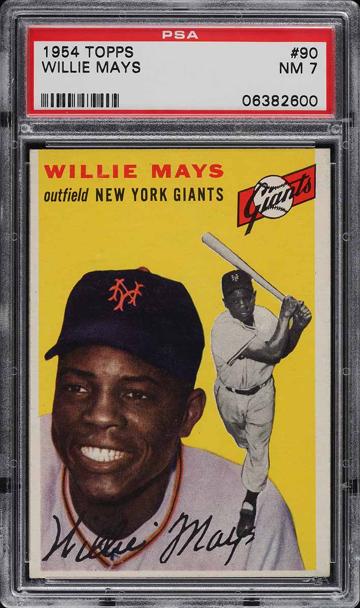 1954 Topps Willie Mays #90 PSA 7 NRMT