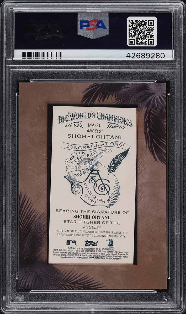 2018 Topps Allen & Ginter Hobby Pack Factory Sealed - Chase Ohtani, Crypto, Autos!