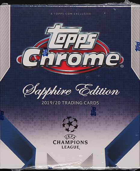 2019 Topps UEFA Champions League Chrome Sapphire Edition Soccer
