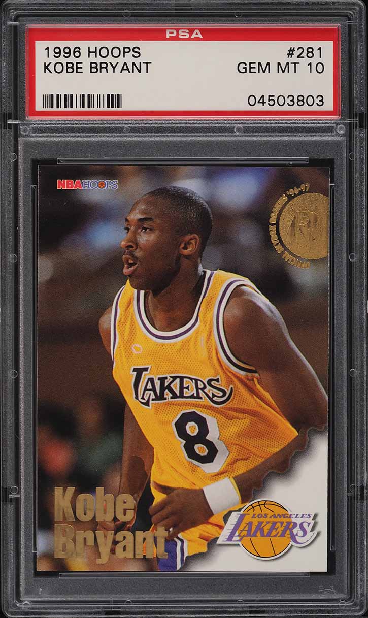 1996 Topps Basketball Kobe Bryant #138 PSA 8 NM-MT on Fanatics Collect