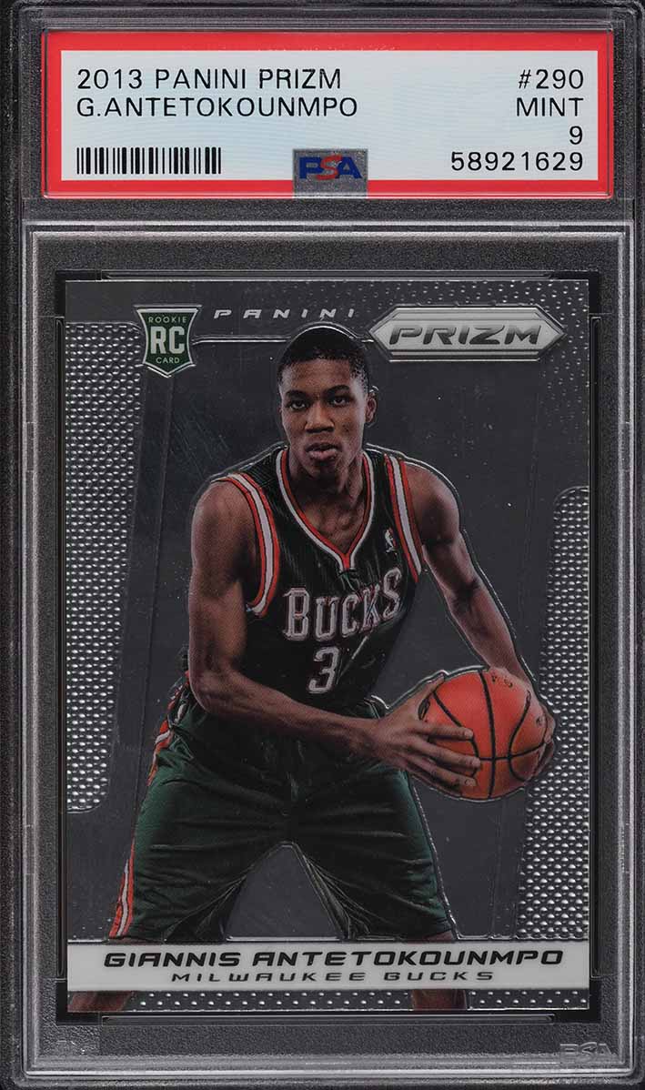 2013 Panini Prizm Giannis Antetokounmpo ROOKIE #290 BGS 10